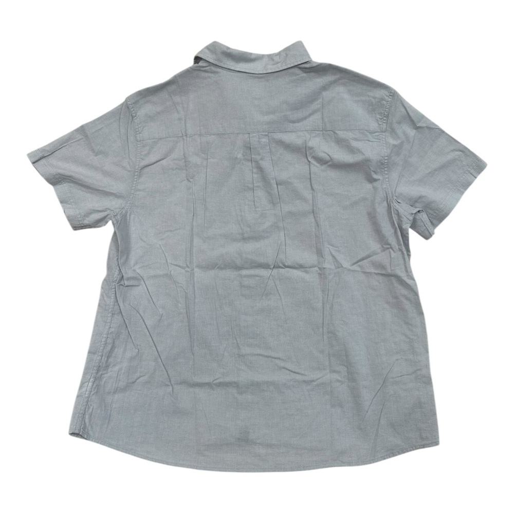 Even Tide Men’s Short Sleeve Slim Light Grey Button Up NWT - Size XXL - Picture 5 of 7